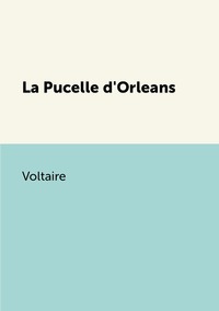 La Pucelle d'Orleans, Voltaire обложка-превью