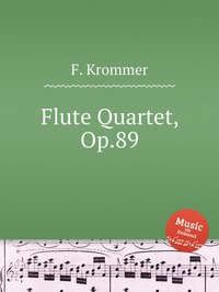 Flute Quartet, Op.89, F. Krommer обложка-превью
