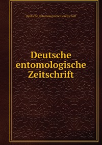 Deutsche entomologische Zeitschrift, Deutsche Entomologische Gesellschaft обложка-превью