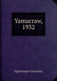 Yamacraw, 1932, Oglethorpe University обложка-превью