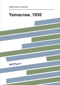 Yamacraw, 1930, Oglethorpe University обложка-превью