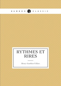 Rythmes et rires, Henry Gauthier-Villars обложка-превью