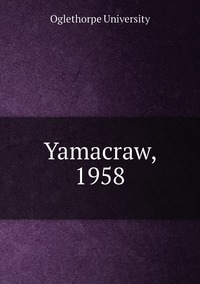 Yamacraw, 1958, Oglethorpe University обложка-превью